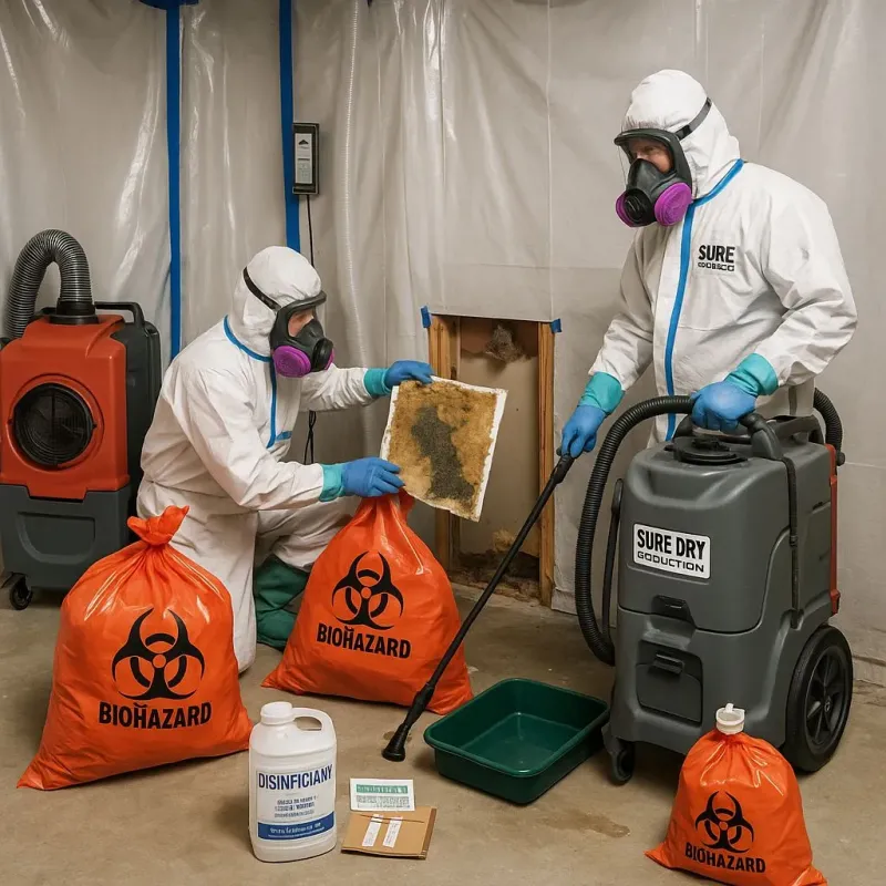 Contaminated Water Handling Protocols process in Lucas County, IA